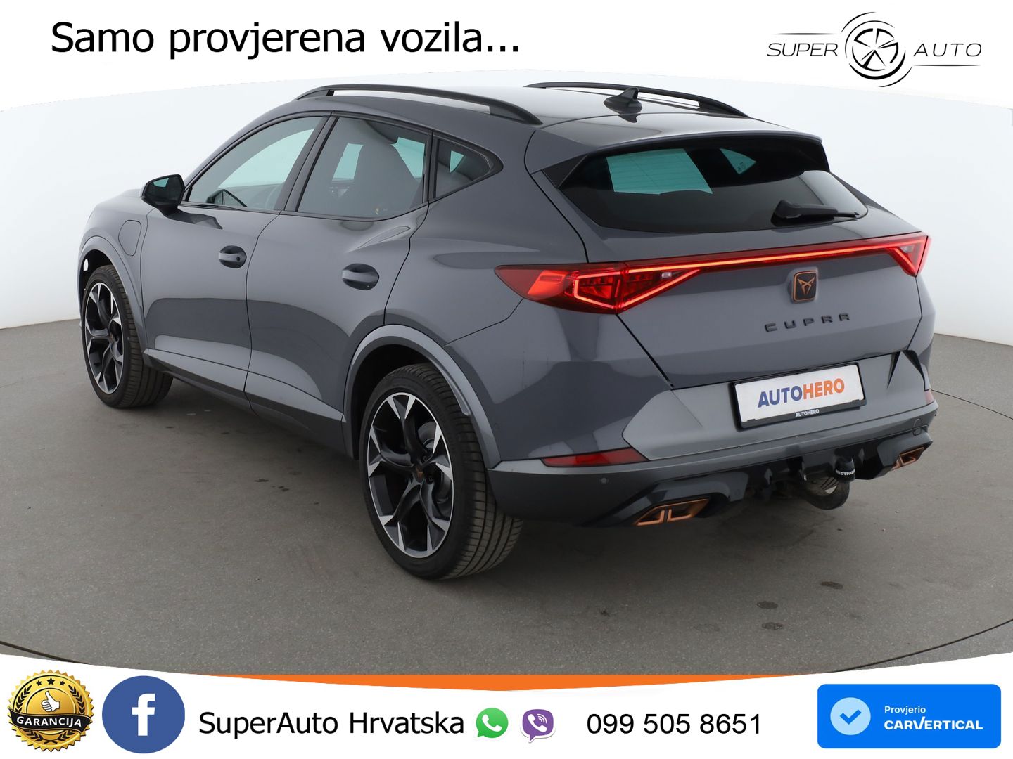 Cupra Formentor 1.4 TSI (245 KS) e-Hybrid DSG VZ LED+GR SJED+ACC