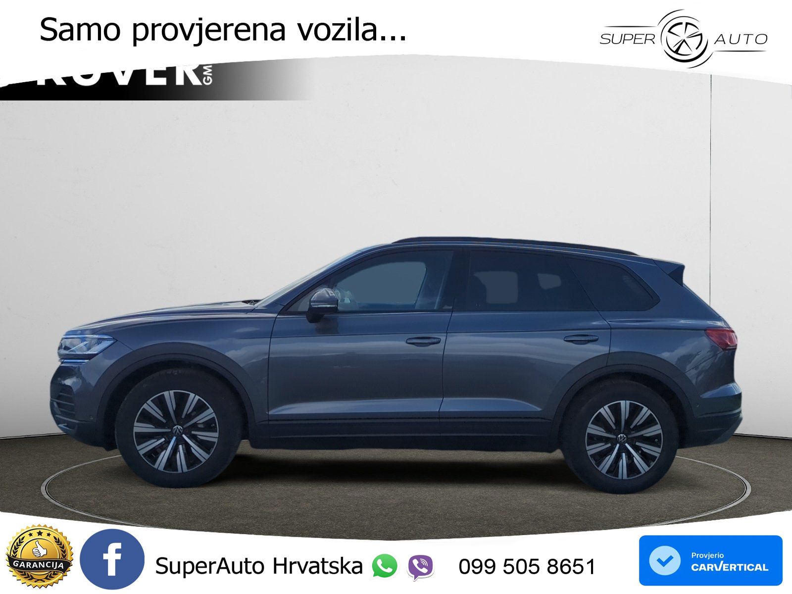 Volkswagen Touareg 3.0 V6 TDI (286 KS) 4MOTION Tiptronic ZRAČNI+ACC+GR SJED+KAM+PANO