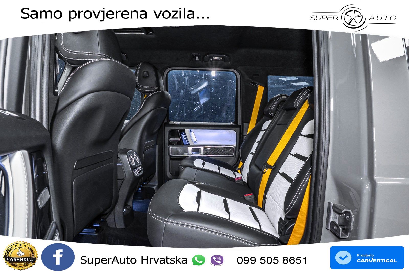 Mercedes AMG G 63 Long V8 (585 KS) 4MATIC 9G-TRONIC AMG SPEEDSHIFT TCT LED+GR SJED+ACC