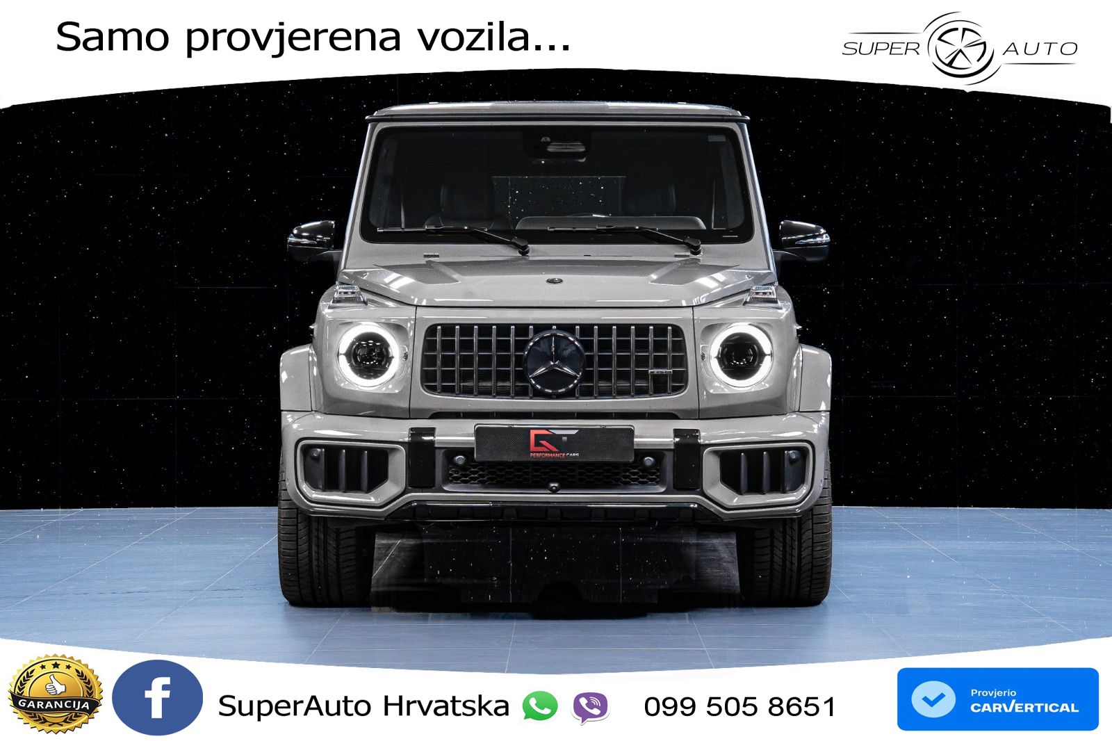 Mercedes AMG G 63 Long V8 (585 KS) 4MATIC 9G-TRONIC AMG SPEEDSHIFT TCT LED+GR SJED+ACC