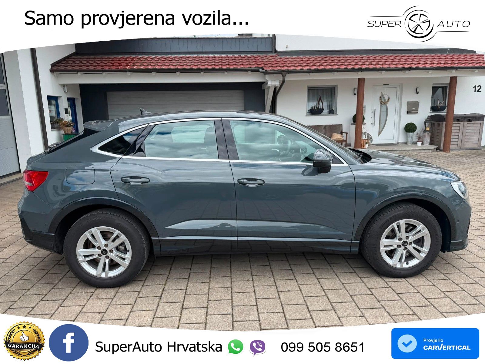 Audi Q3 Sportback 40 TDI (200 KS) quattro S tronic LED+GR SJED+ACC