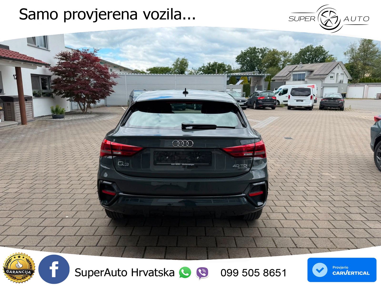 Audi Q3 Sportback 40 TDI (200 KS) quattro S tronic LED+GR SJED+ACC