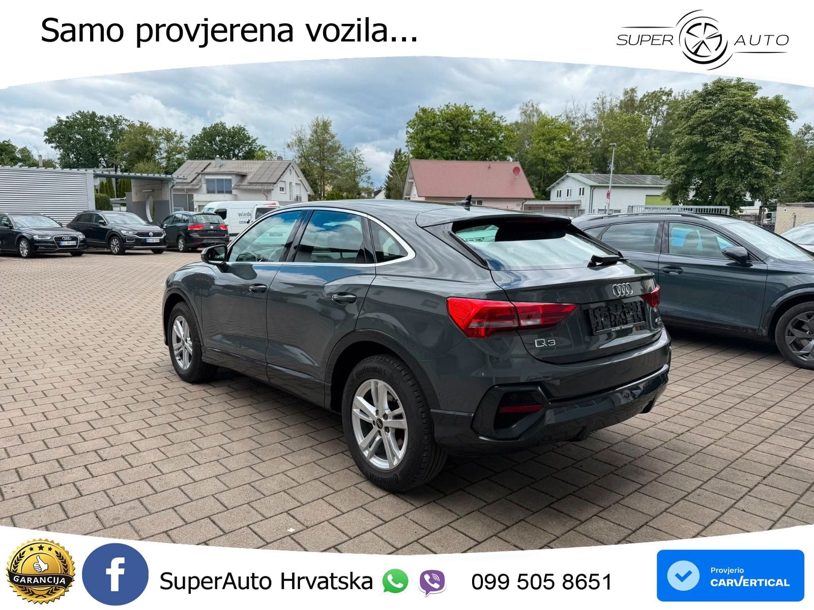 Audi Q3 Sportback 40 TDI (200 KS) quattro S tronic LED+GR SJED+ACC