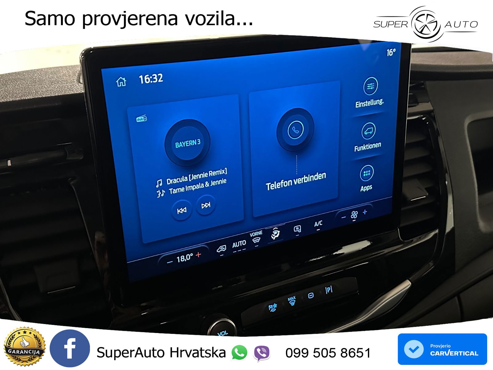 Ford Transit 350 L3 2.0 TDCi Trend *DoKa,Tempo.*