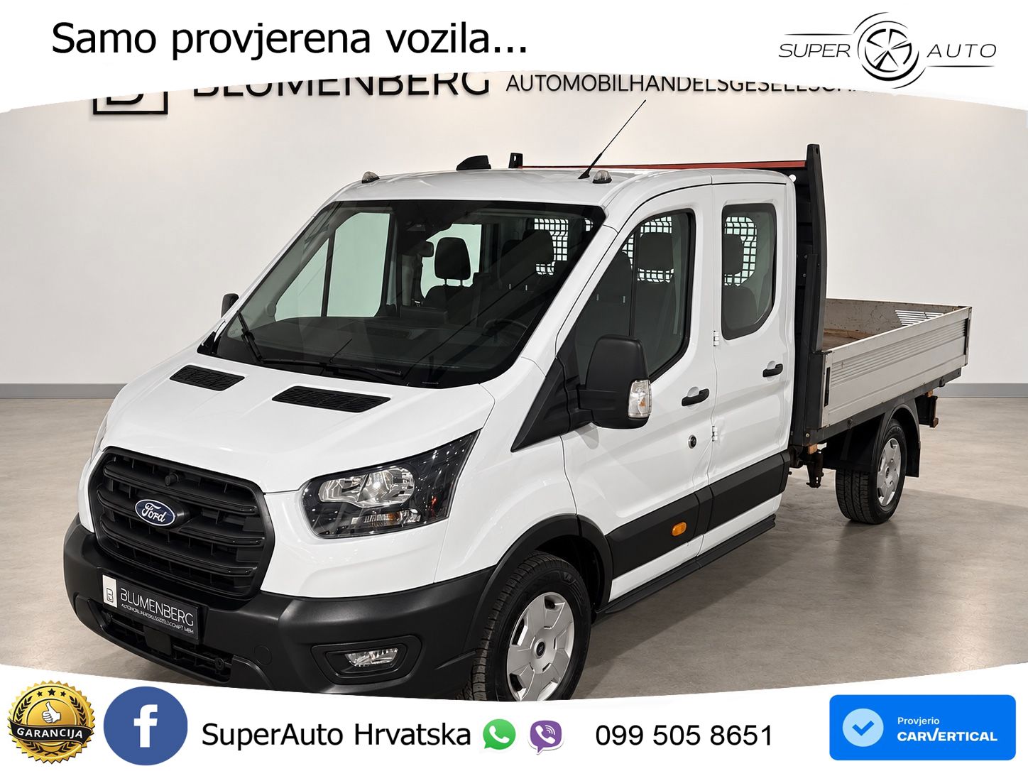 Ford Transit 350 L3 2.0 TDCi Trend *DoKa,Tempo.*