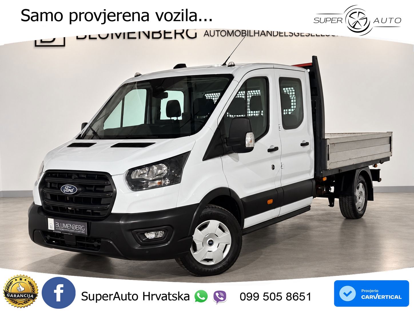 Ford Transit 350 L3 2.0 TDCi Trend *DoKa,Tempo.*
