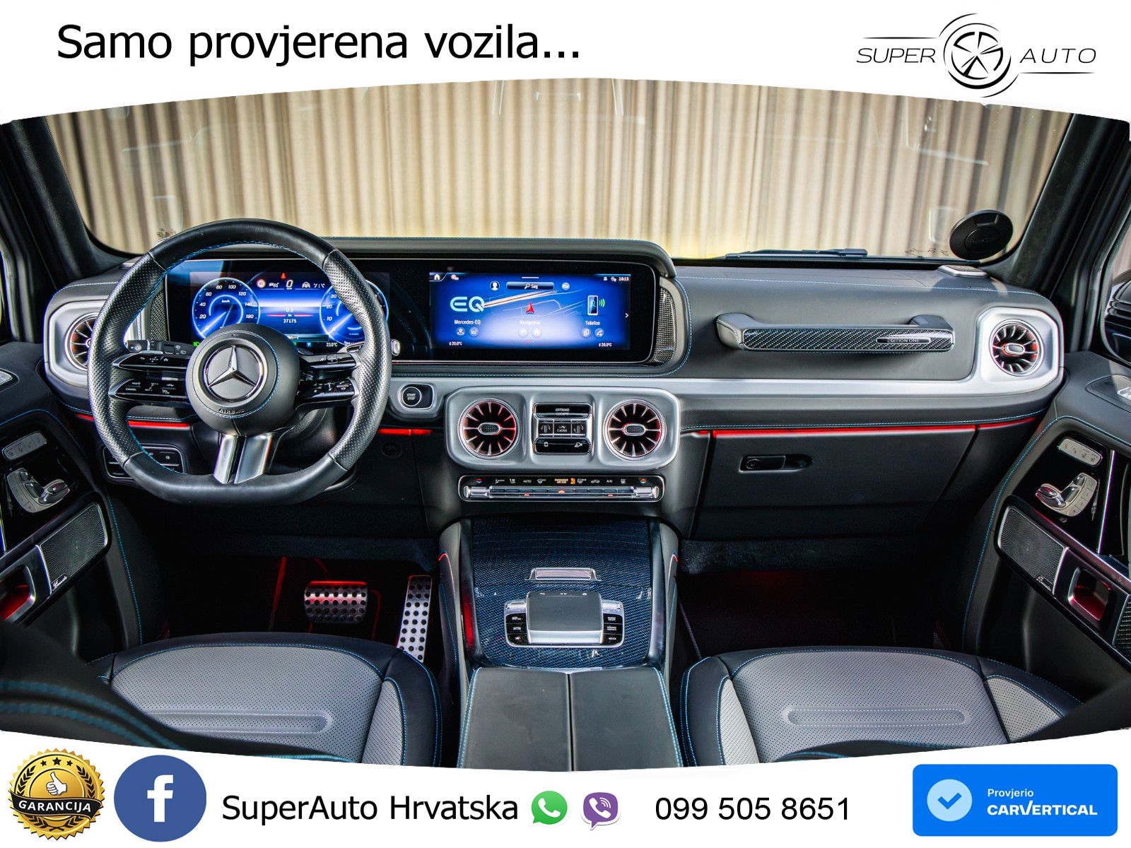 Mercedes G 580 EQ Long 116 kWh (587 KS) 4MATIC Edition One LED+GR SJED+ACC