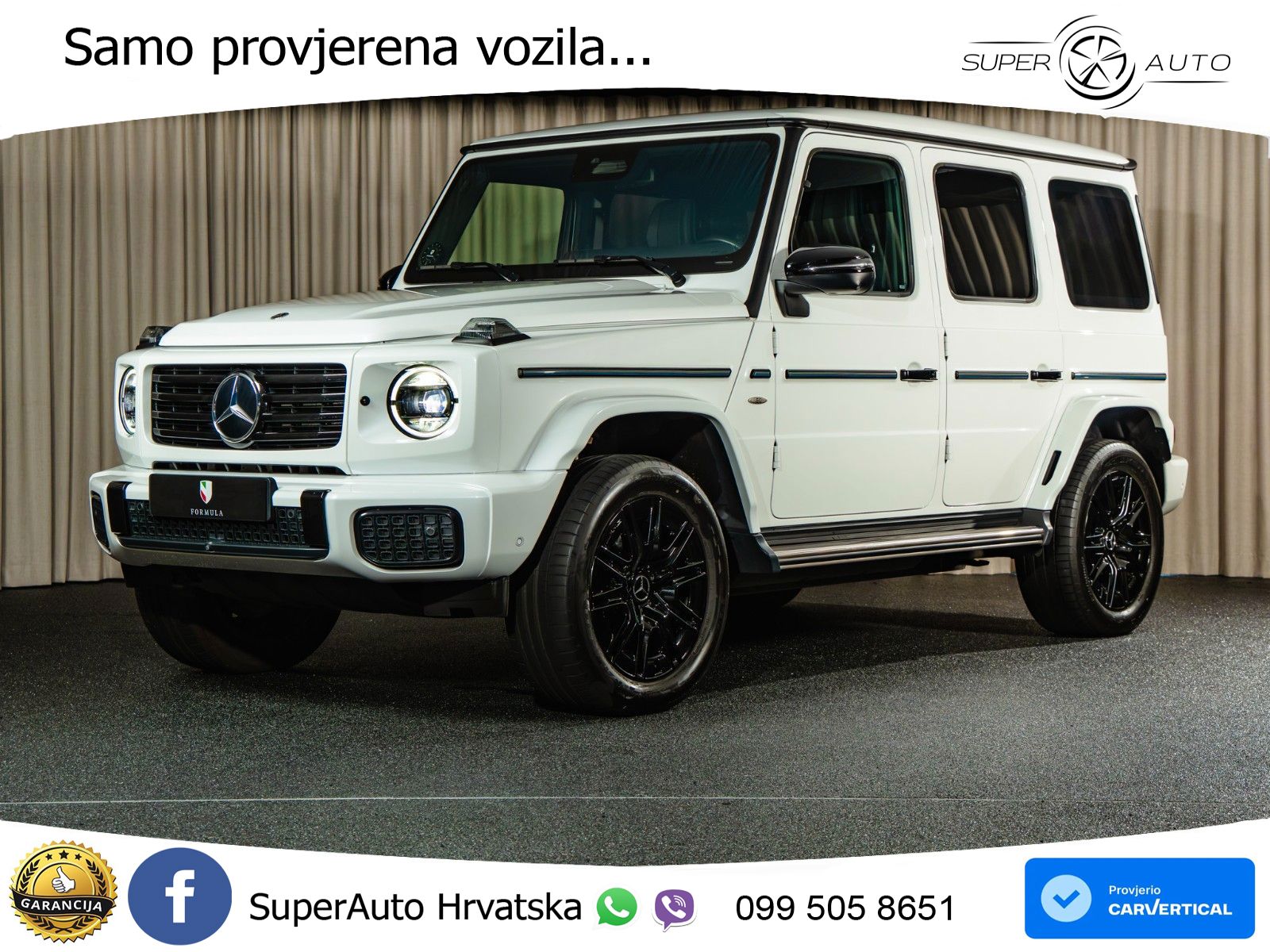 Mercedes G 580 EQ Long 116 kWh (587 KS) 4MATIC Edition One LED+GR SJED+ACC