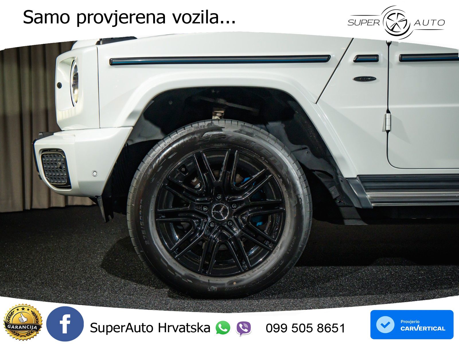 Mercedes G 580 EQ Long 116 kWh (587 KS) 4MATIC Edition One LED+GR SJED+ACC