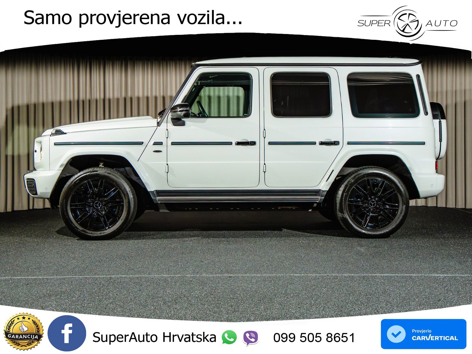 Mercedes G 580 EQ Long 116 kWh (587 KS) 4MATIC Edition One LED+GR SJED+ACC
