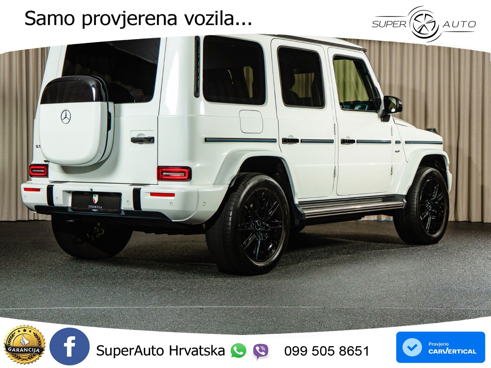 Mercedes G 580 EQ Long 116 kWh (587 KS) 4MATIC Edition One LED+GR SJED+ACC
