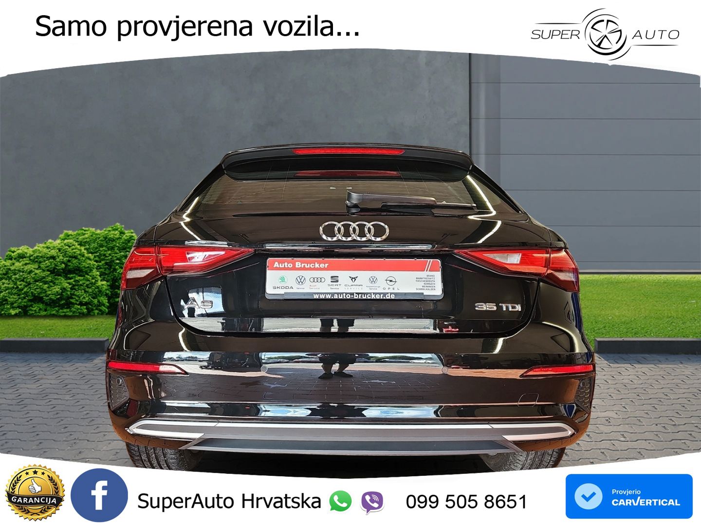 Audi A3 35 TDI (150 KS) S tronic LED+GR SJED+ACC
