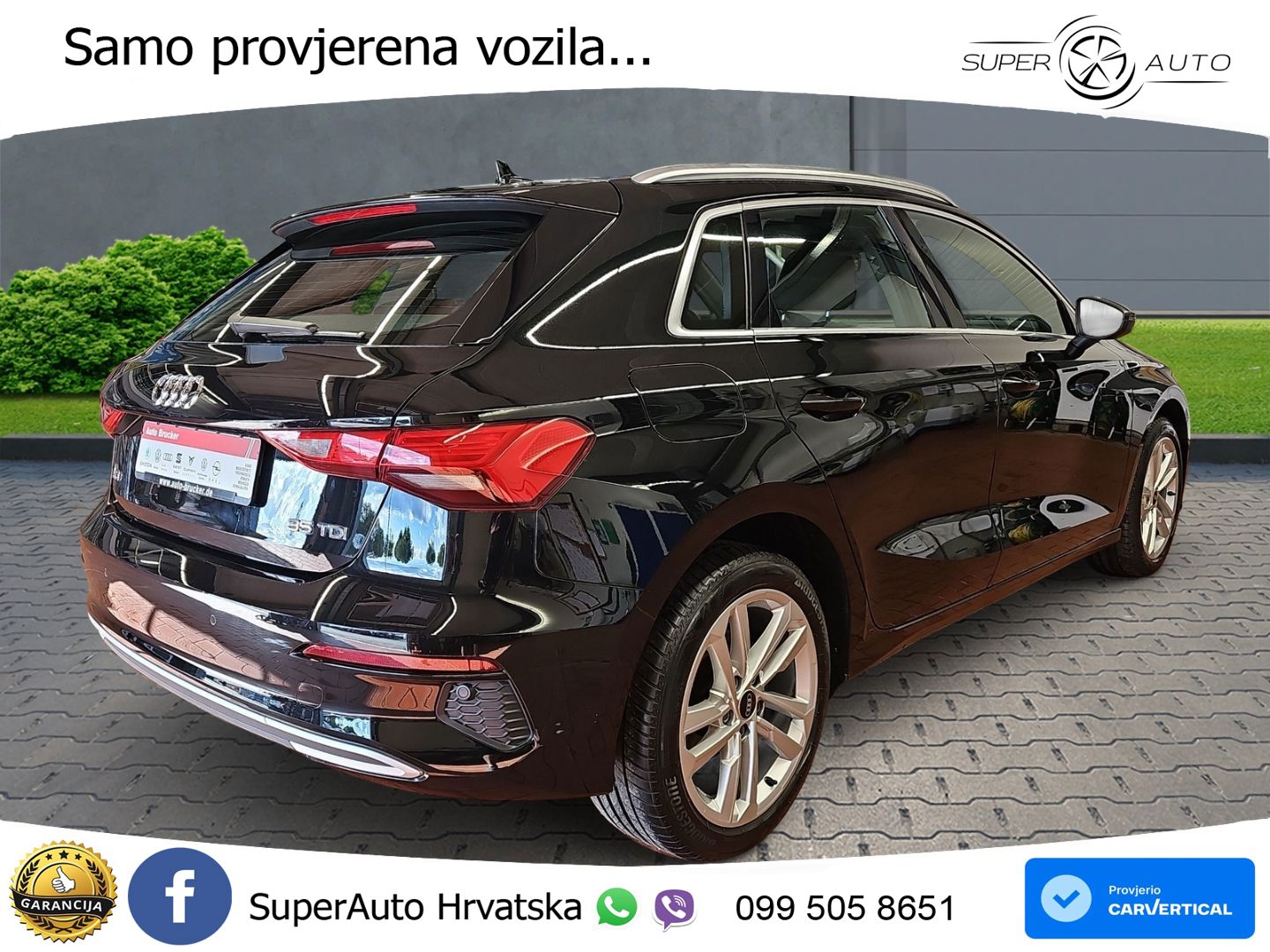 Audi A3 35 TDI (150 KS) S tronic LED+GR SJED+ACC
