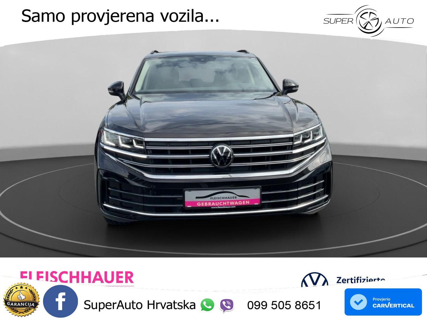 Volkswagen Touareg 3.0 V6 TDI (231 KS) 4MOTION Tiptronic ZRAČNI+ACC+GR SJED+KAM
