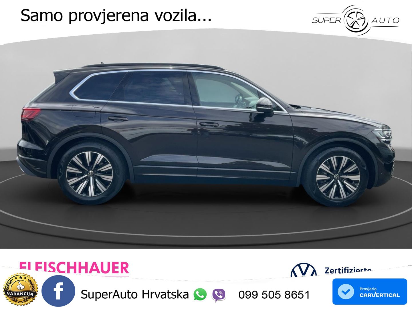 Volkswagen Touareg 3.0 V6 TDI (231 KS) 4MOTION Tiptronic ZRAČNI+ACC+GR SJED+KAM