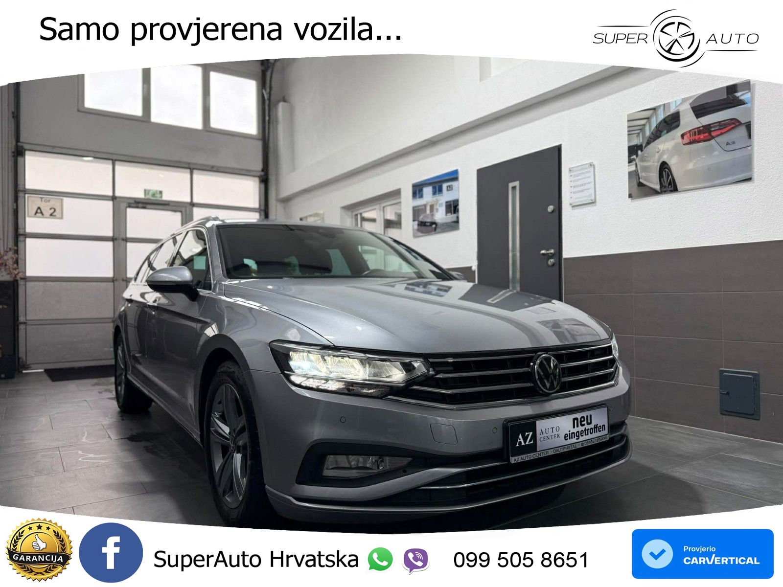 Volkswagen Passat Variant 2.0 TDI (150 KS) DSG Business LED+GR SJED+ACC