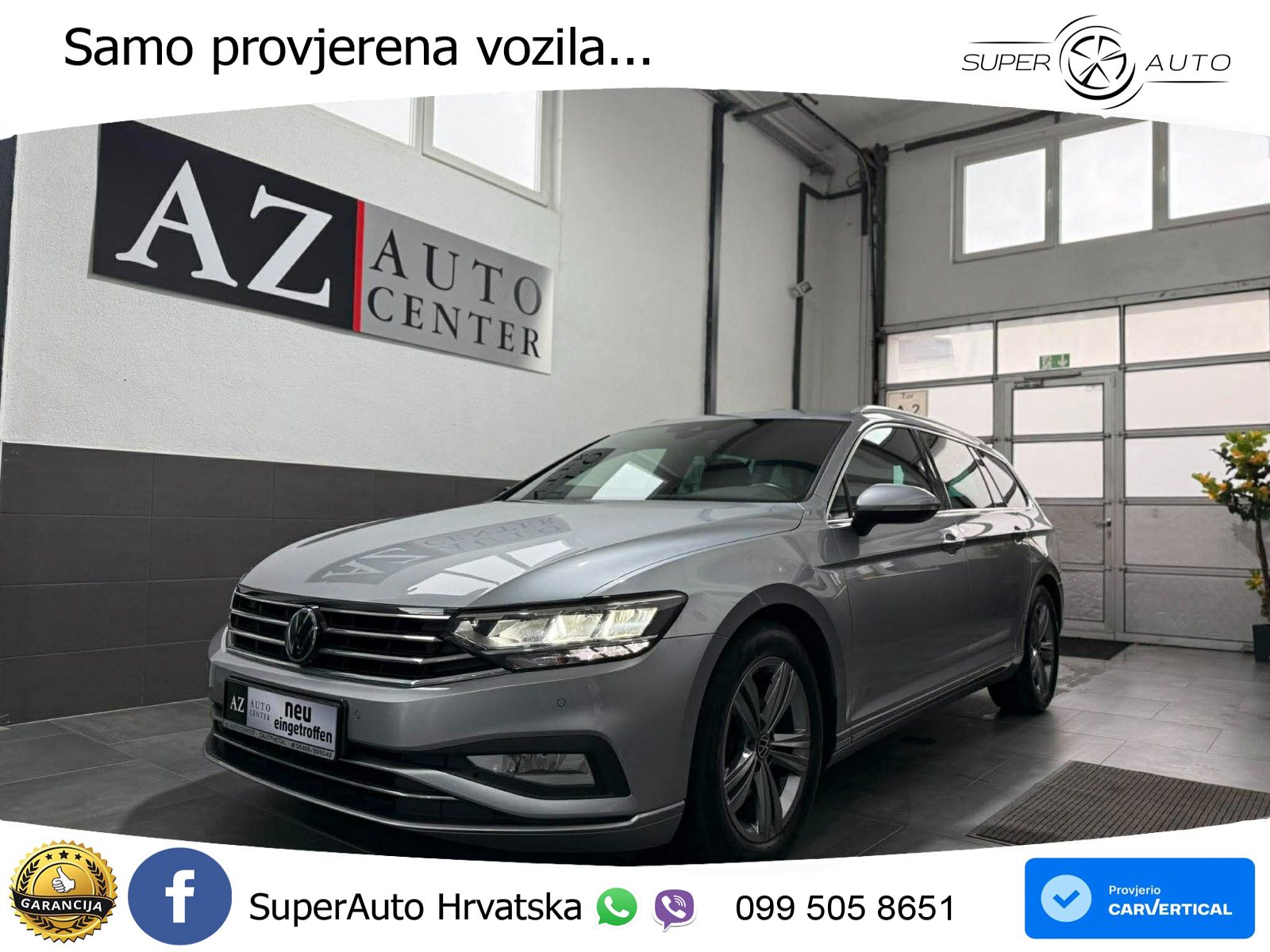 Volkswagen Passat Variant 2.0 TDI (150 KS) DSG Business LED+GR SJED+ACC