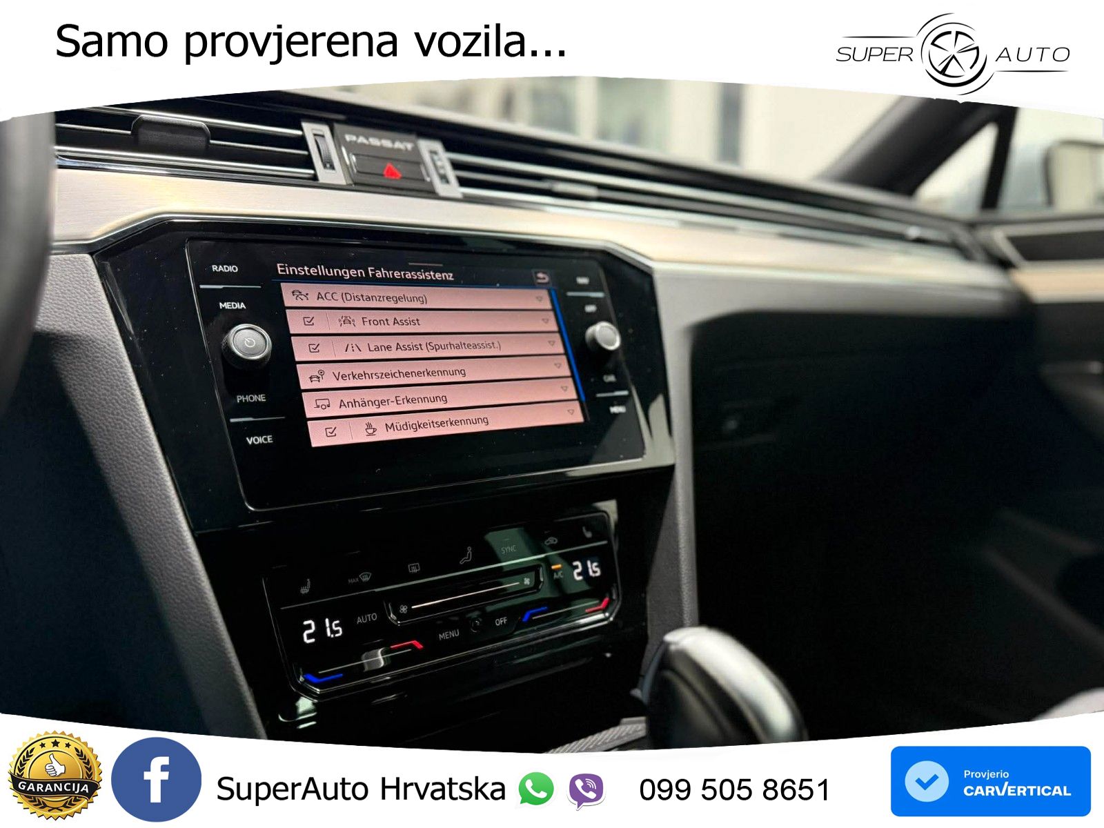 Volkswagen Passat Variant 2.0 TDI (150 KS) DSG Business LED+GR SJED+ACC