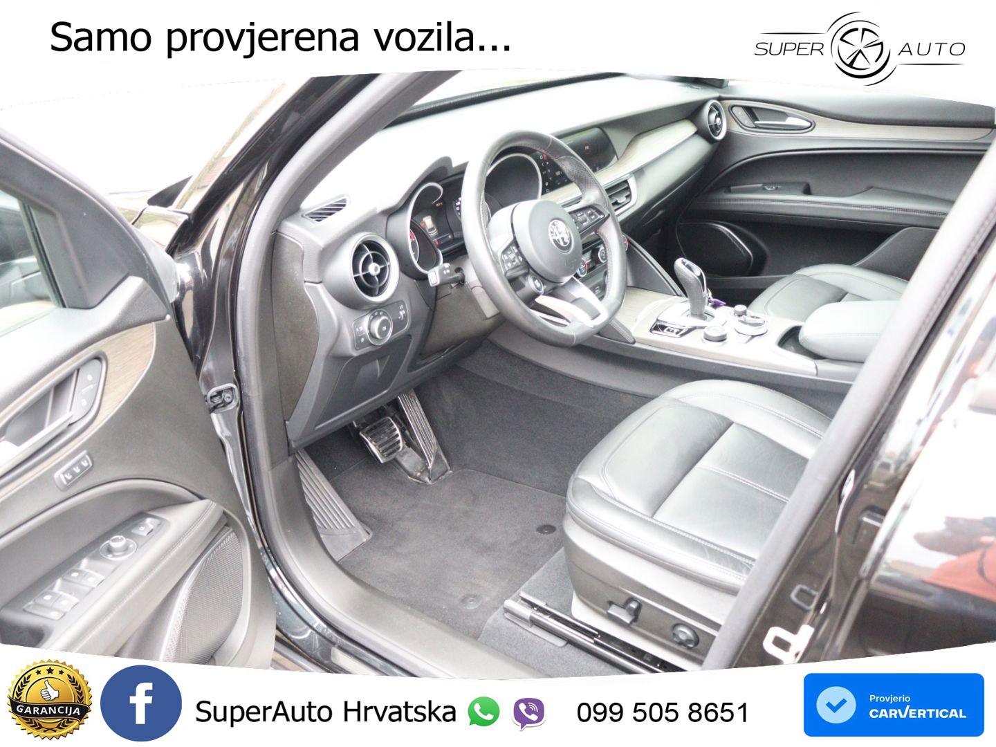 Alfa Romeo Stelvio 2.0 Turbo (280 KS) Q4 Automatic LED+GR SJED+ACC
