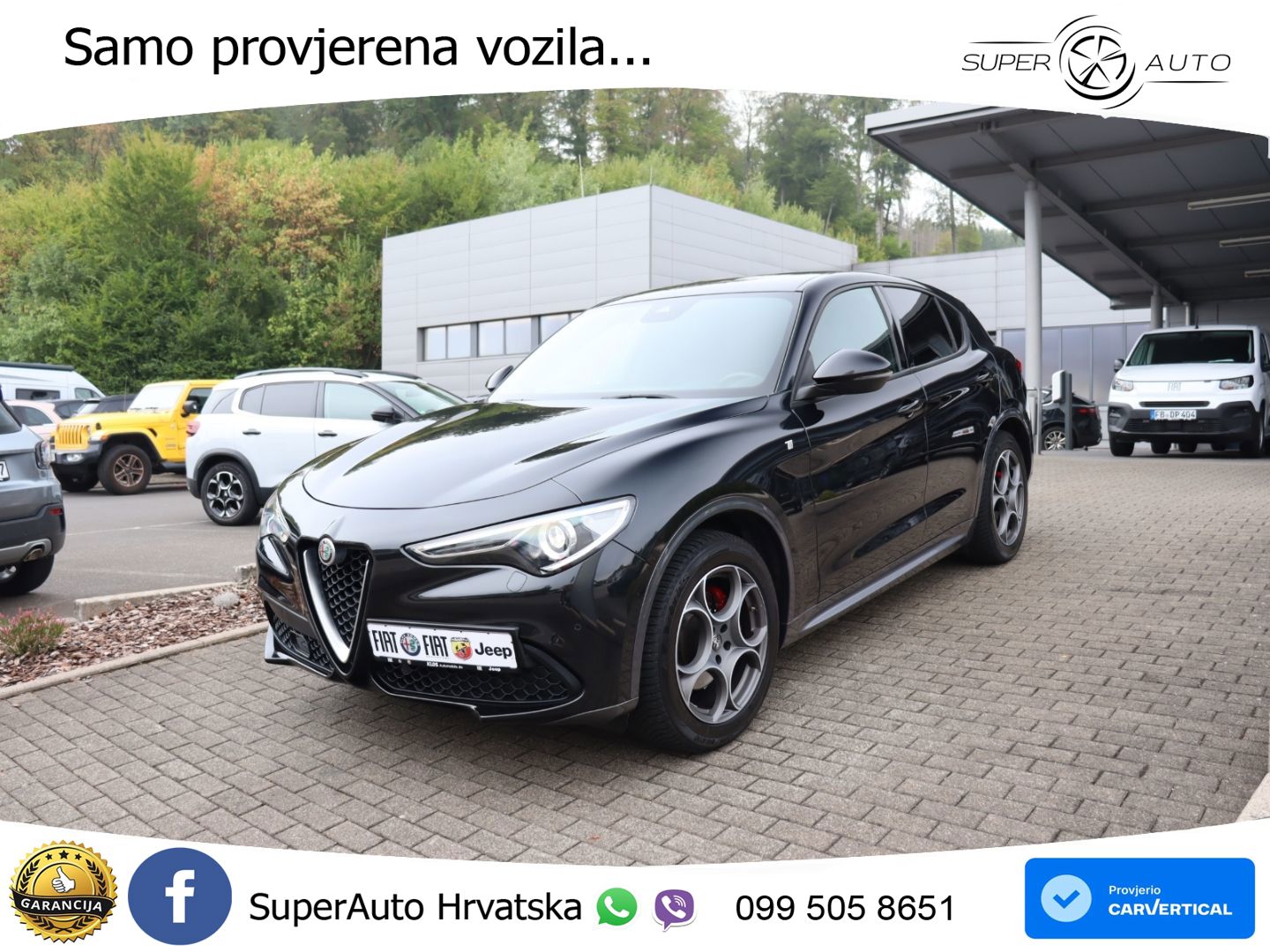 Alfa Romeo Stelvio 2.0 Turbo (280 KS) Q4 Automatic LED+GR SJED+ACC