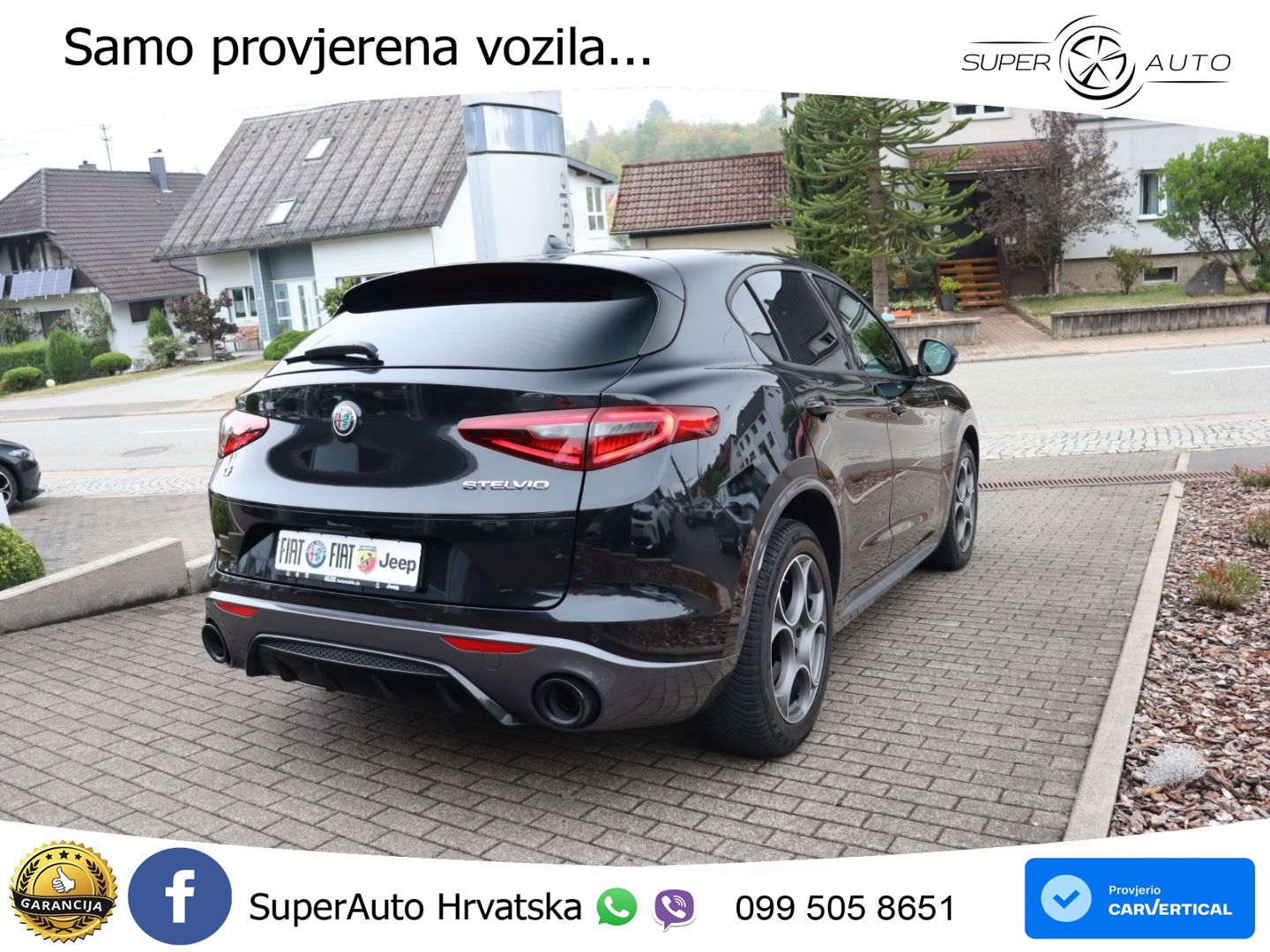 Alfa Romeo Stelvio 2.0 Turbo (280 KS) Q4 Automatic LED+GR SJED+ACC
