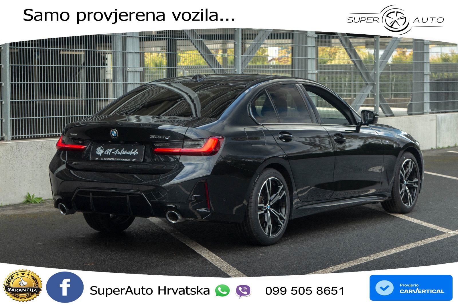 BMW 320d (190 KS) xDrive Steptronic M Sport LED+GR SJED+ACC