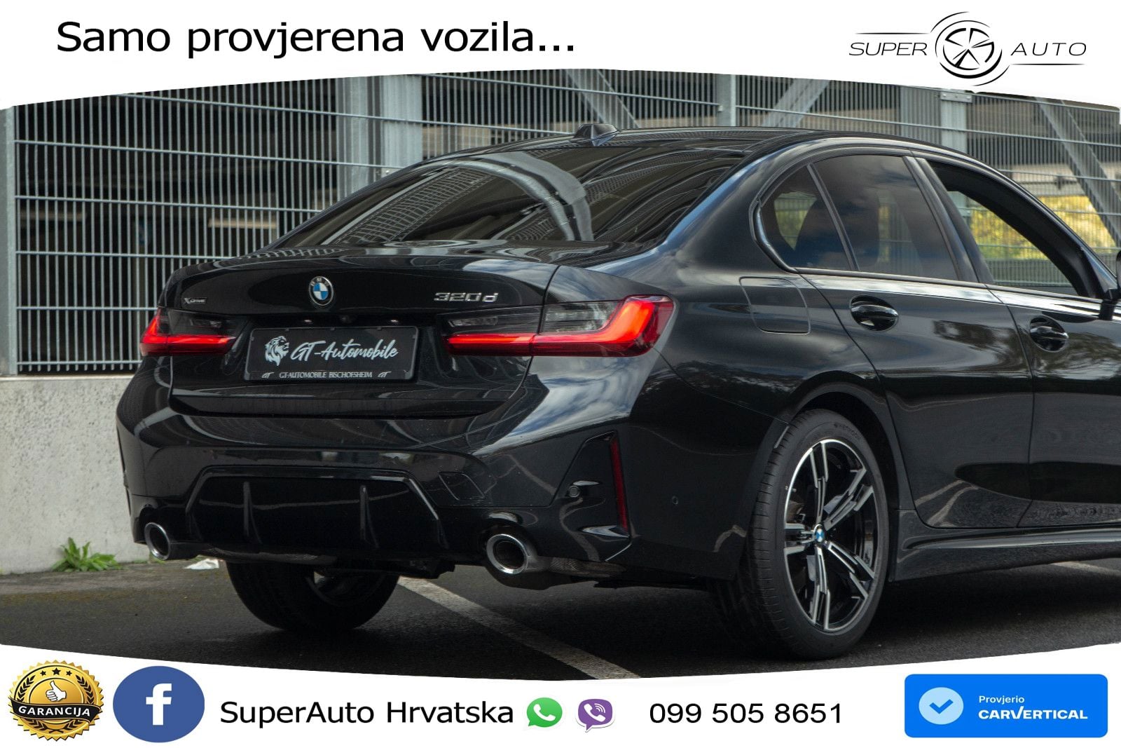 BMW 320d (190 KS) xDrive Steptronic M Sport LED+GR SJED+ACC