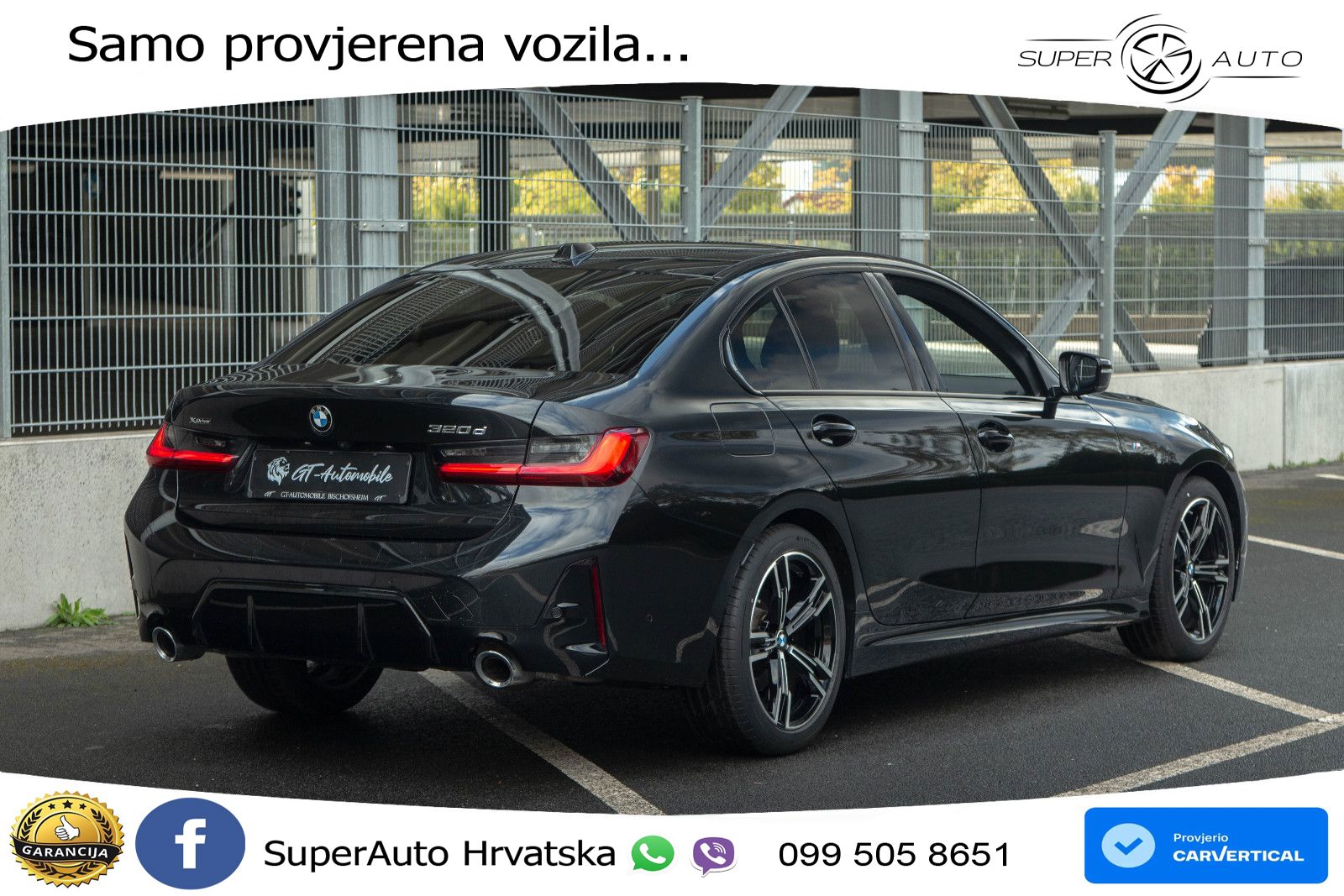 BMW 320d (190 KS) xDrive Steptronic M Sport LED+GR SJED+ACC