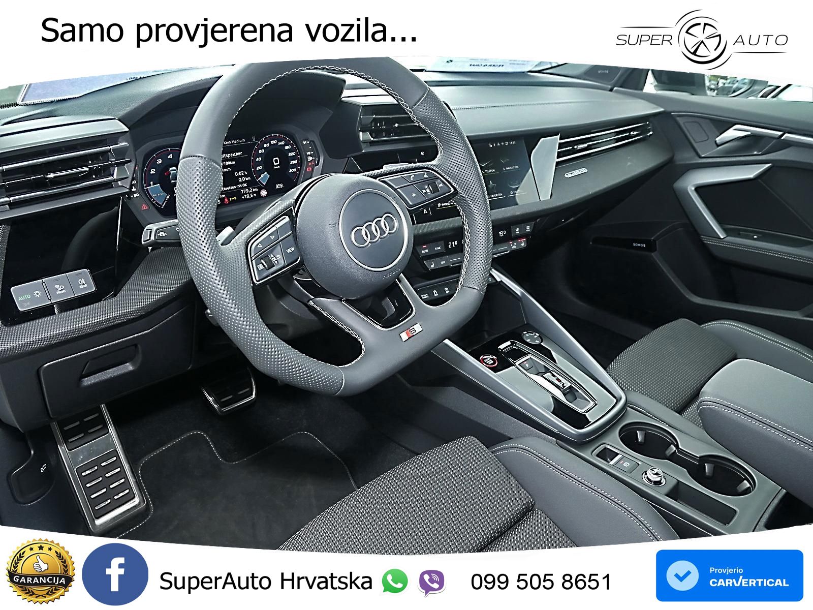 Audi S3 Limuzina 2.0 TFSI (333 KS) quattro S tronic