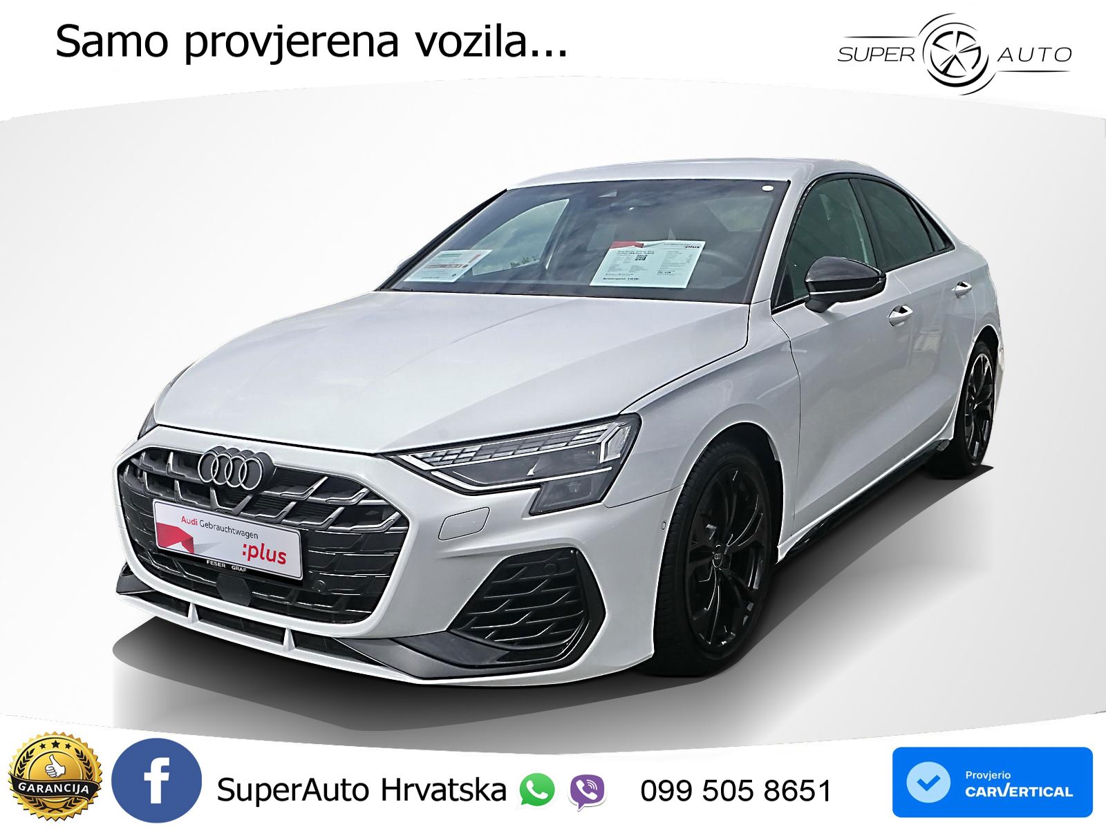 Audi S3 Limuzina 2.0 TFSI (333 KS) quattro S tronic