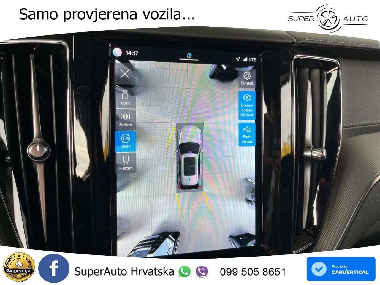 Volvo XC60 B4 Diesel AWD Geartronic ACC+HEAD+4xGR SJED+360+PANO