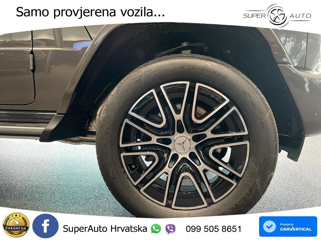 Mercedes G 450d Long (367 KS) 4MATIC 9G-TRONIC Exclusive LED+GR SJED+ACC