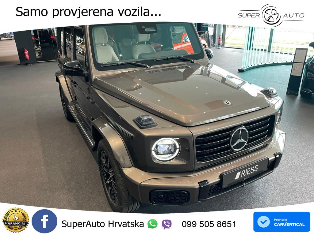 Mercedes G 450d Long (367 KS) 4MATIC 9G-TRONIC Exclusive LED+GR SJED+ACC