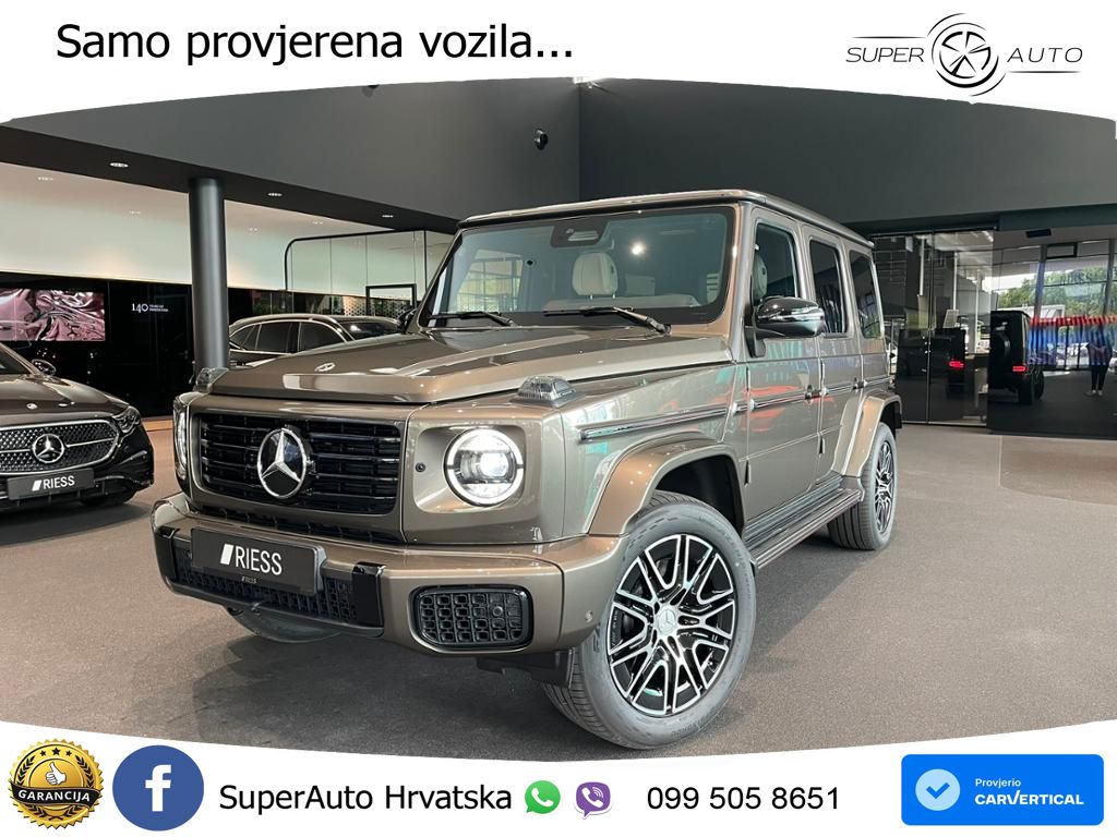 Mercedes G 450d Long (367 KS) 4MATIC 9G-TRONIC Exclusive LED+GR SJED+ACC