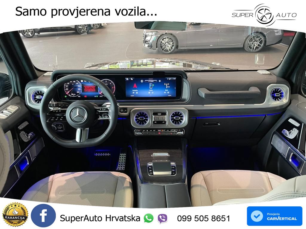 Mercedes G 450d Long (367 KS) 4MATIC 9G-TRONIC Exclusive LED+GR SJED+ACC