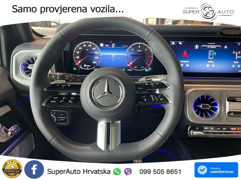 Mercedes G 450d Long (367 KS) 4MATIC 9G-TRONIC Exclusive LED+GR SJED+ACC