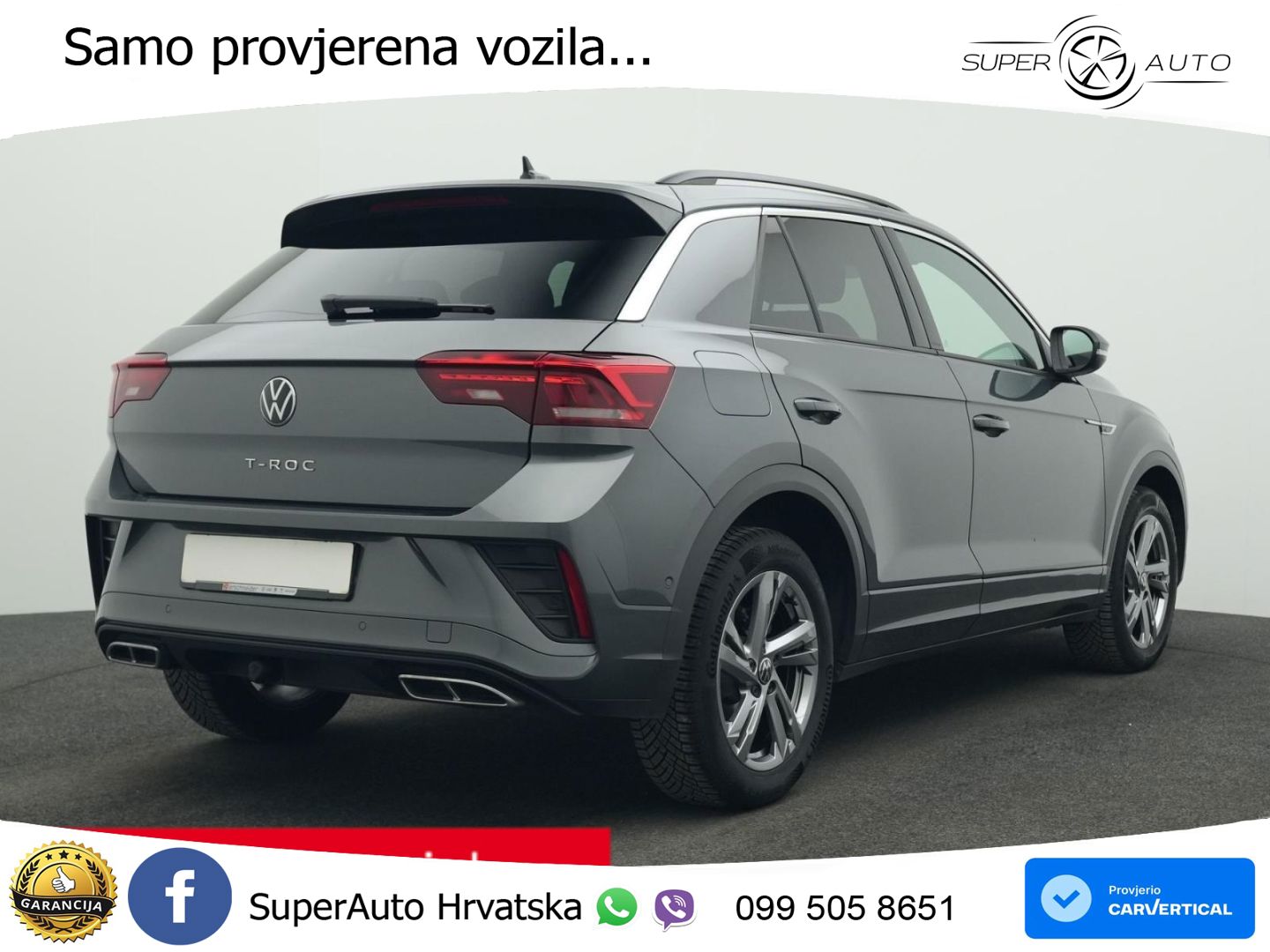 Volkswagen T-Roc I 1.5 TSI (150 KS) DSG LED+GR SJED+ACC
