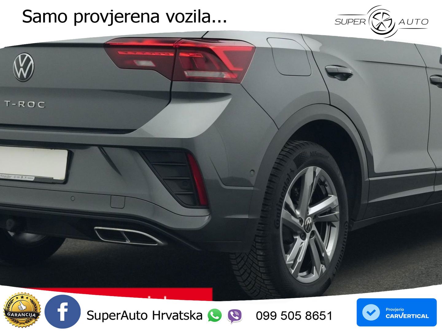 Volkswagen T-Roc I 1.5 TSI (150 KS) DSG LED+GR SJED+ACC