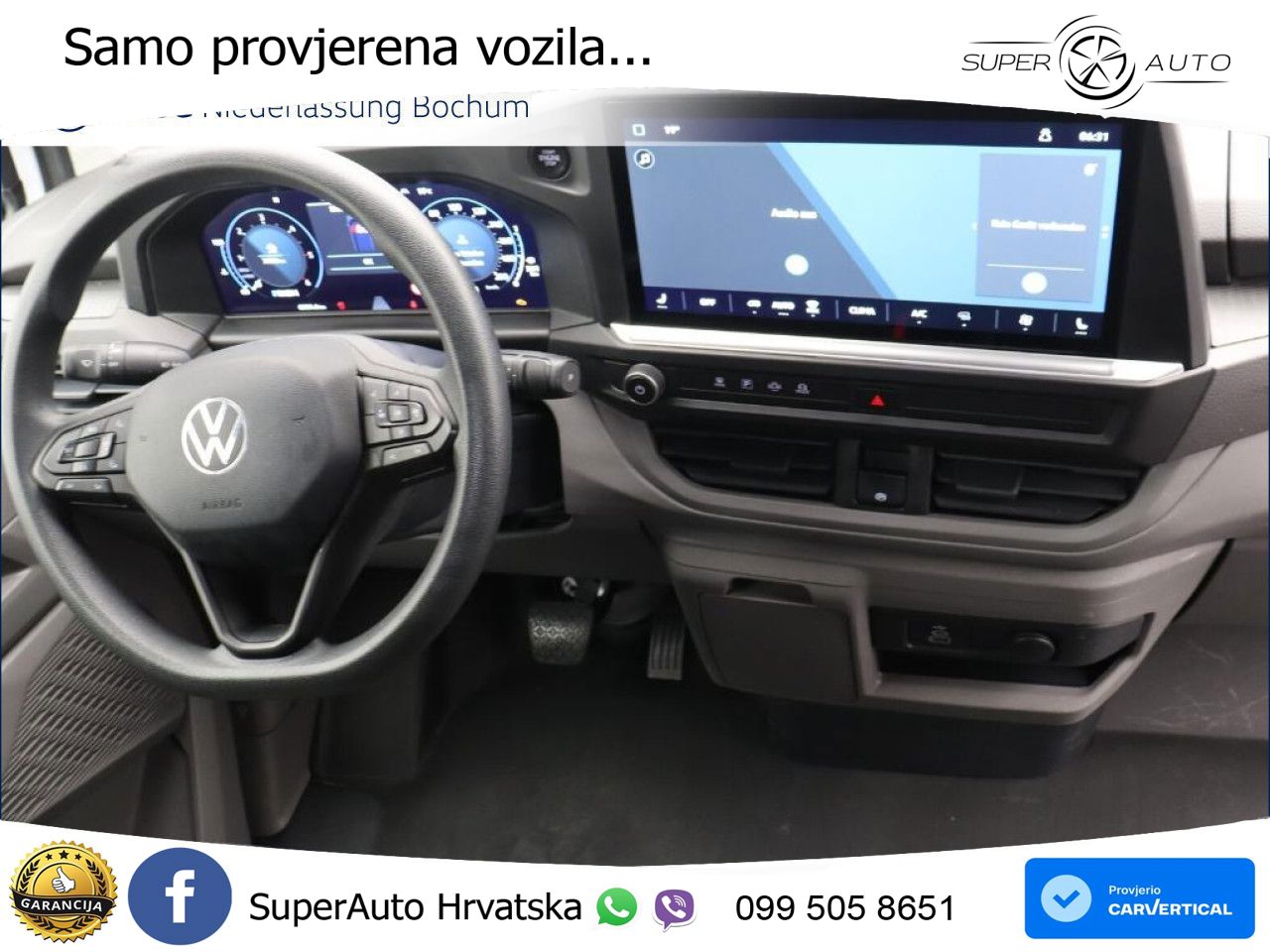 Volkswagen Transporter Kasten kurz Sitzhzg. PDC Kamera 150 KS