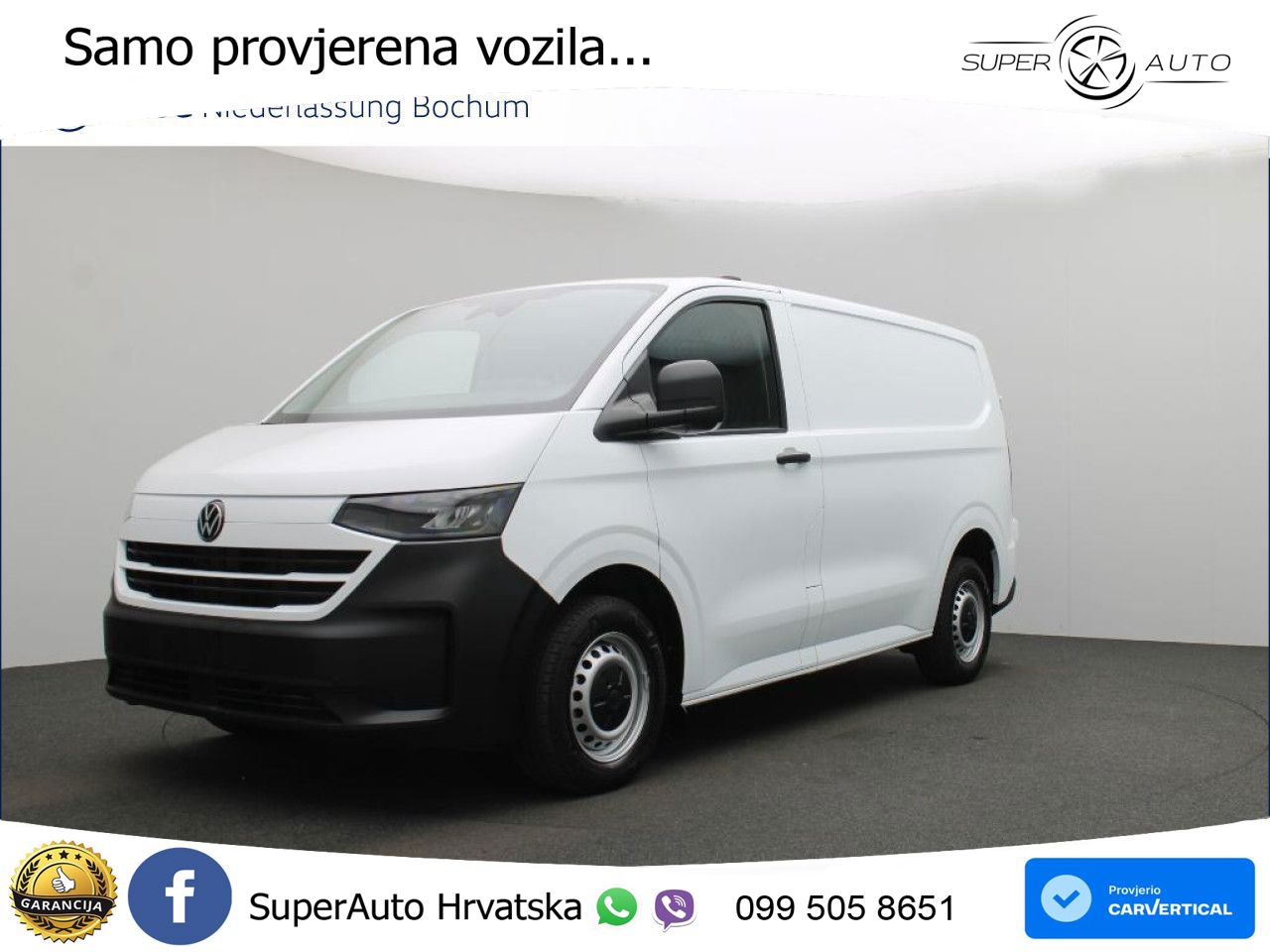 Volkswagen Transporter Kasten kurz Sitzhzg. PDC Kamera 150 KS