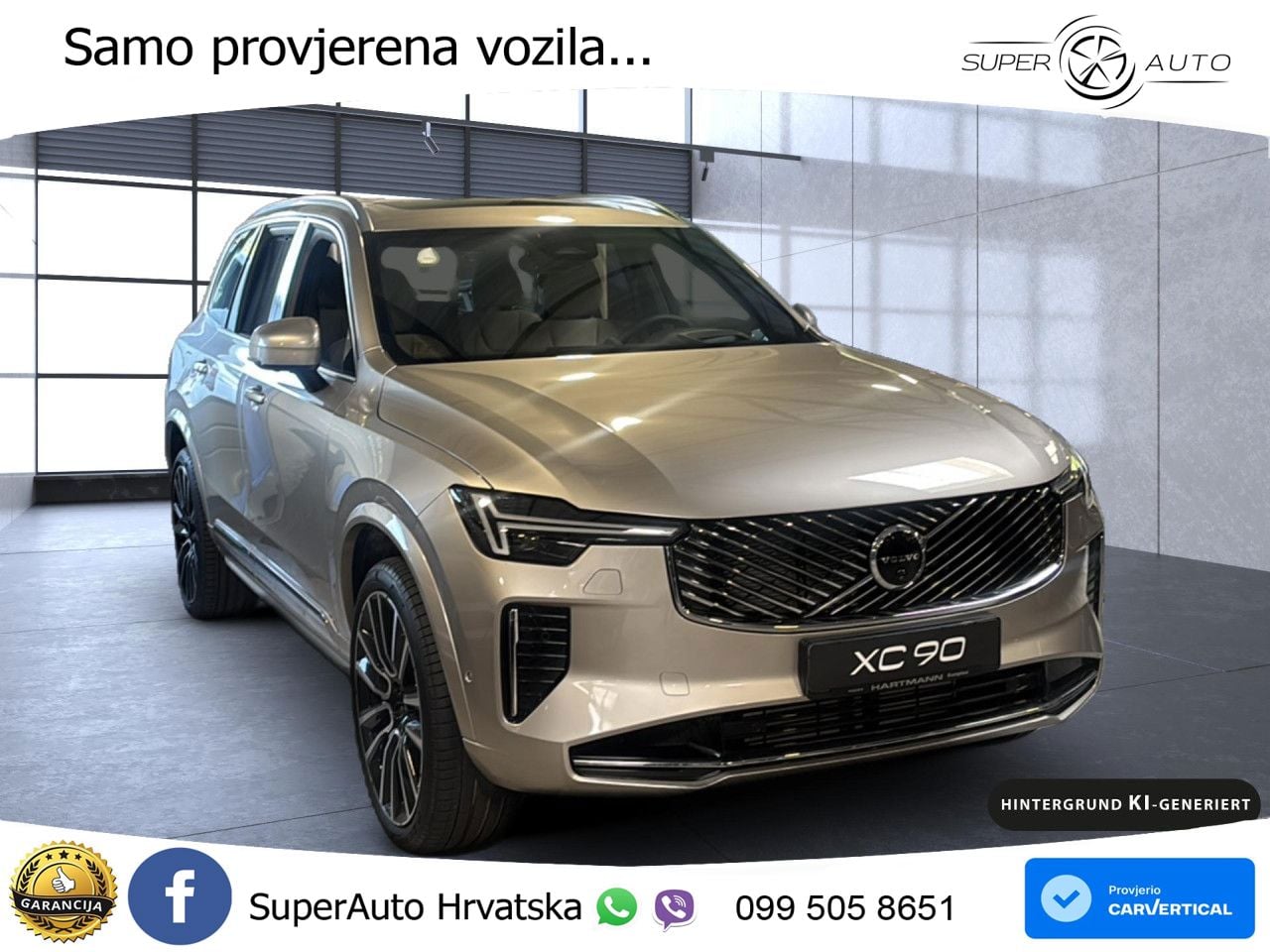 Volvo XC90 2.0 T8 AWD Automatic MATRIX+GR SJED+KAM
