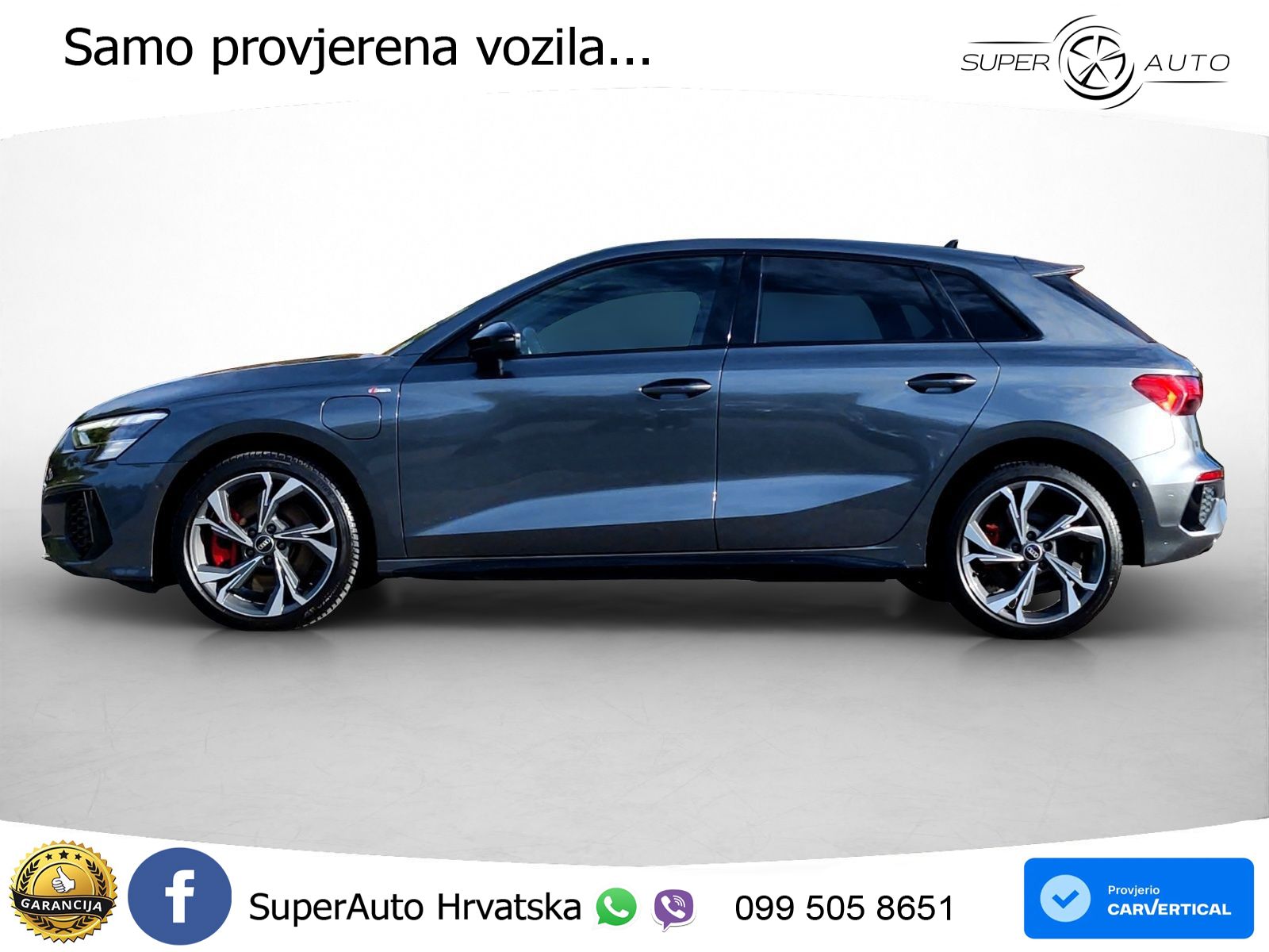 Audi A3 45 TFSIe (245 KS) S tronic S line MATRIX+GR SJED+KAM