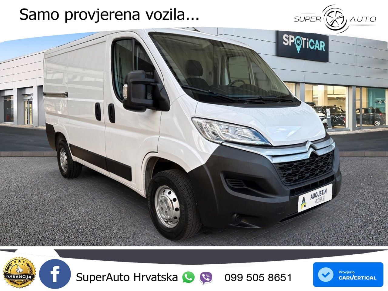 Citroën Jumper Kasten 33 L1H1 Control BlueHDi 140 *AHK* 140 KS