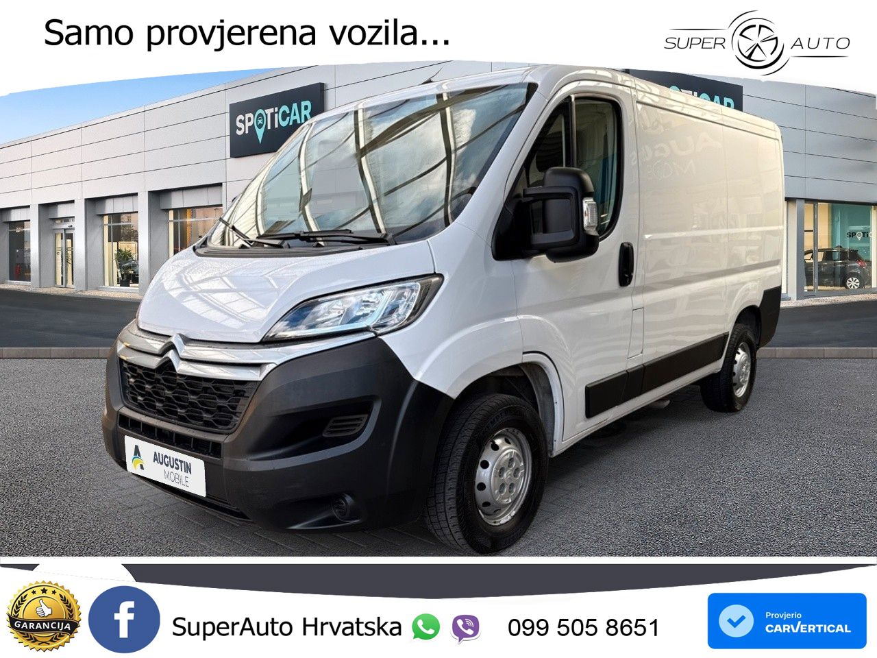 Citroën Jumper Kasten 33 L1H1 Control BlueHDi 140 *AHK* 140 KS