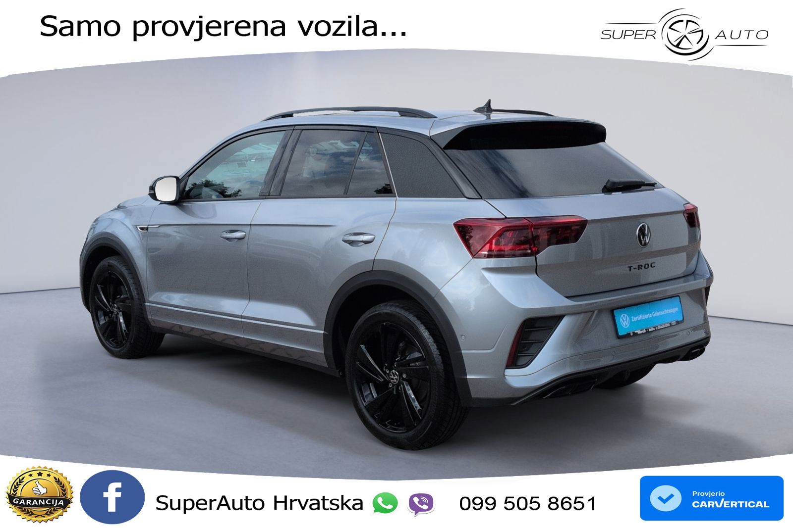 Volkswagen T-Roc 1.5 TSI (150 KS) DSG LED+GR SJED+ACC