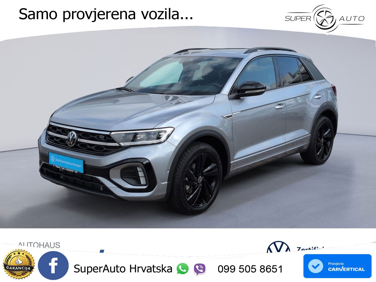 Volkswagen T-Roc 1.5 TSI (150 KS) DSG LED+GR SJED+ACC