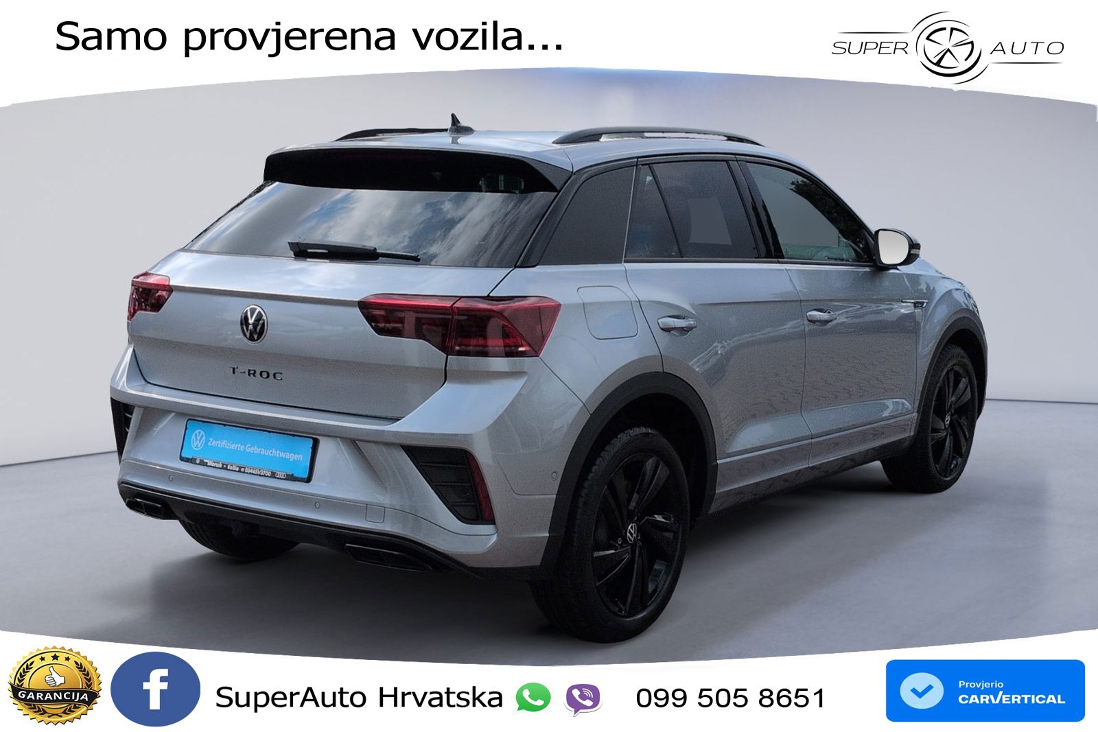 Volkswagen T-Roc 1.5 TSI (150 KS) DSG LED+GR SJED+ACC
