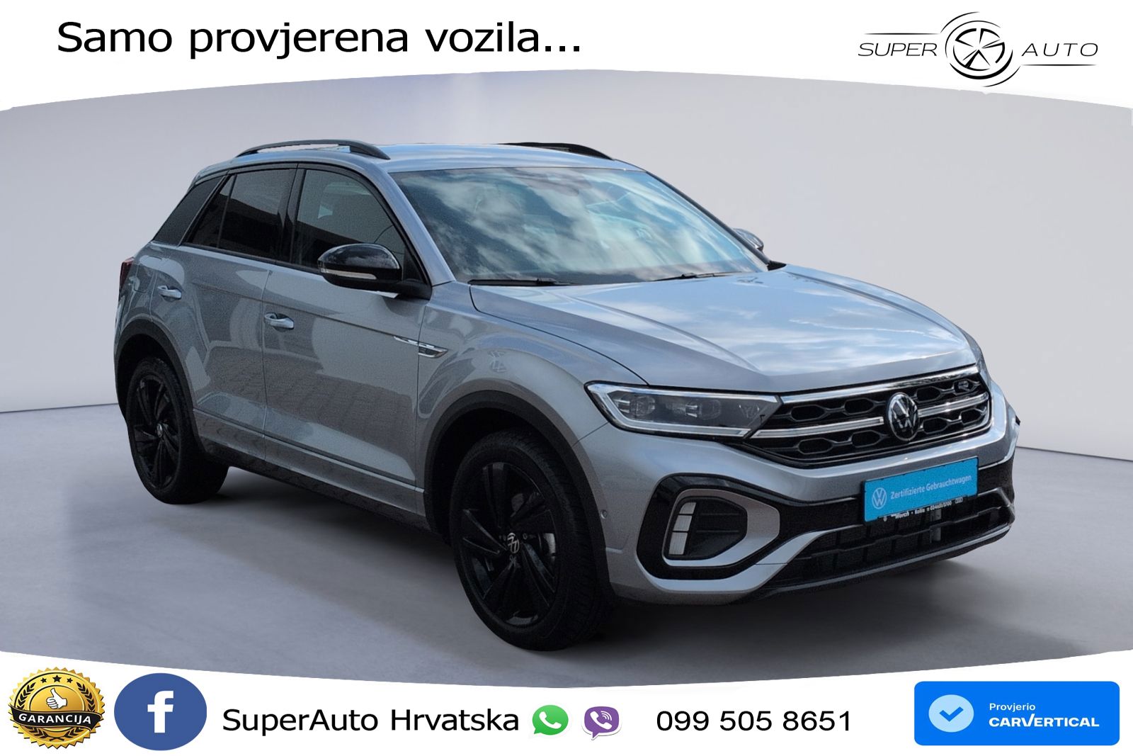 Volkswagen T-Roc 1.5 TSI (150 KS) DSG LED+GR SJED+ACC