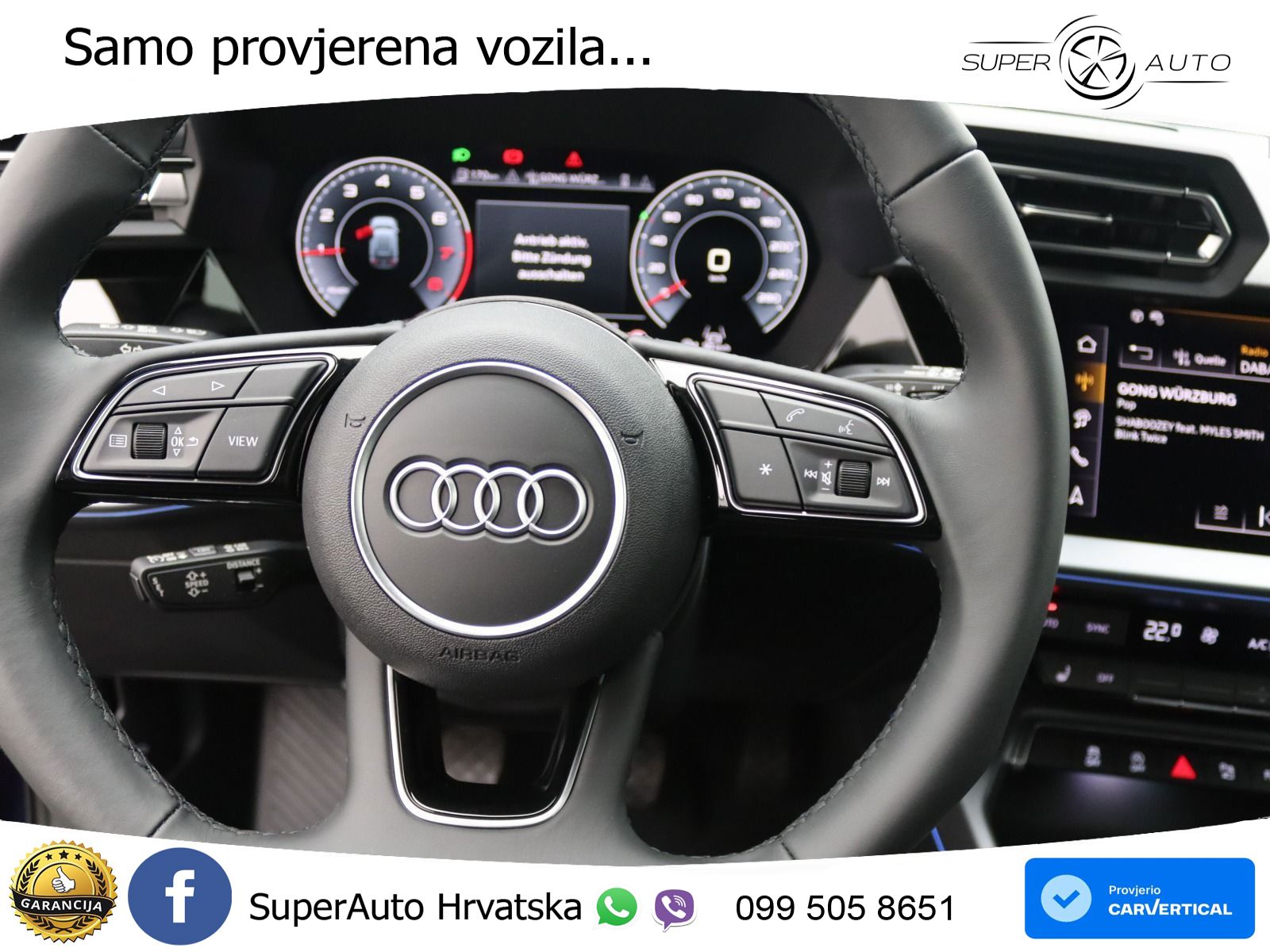 Audi A3 Sportback 30 TFSI (116 KS) LED+GR SJED+ACC