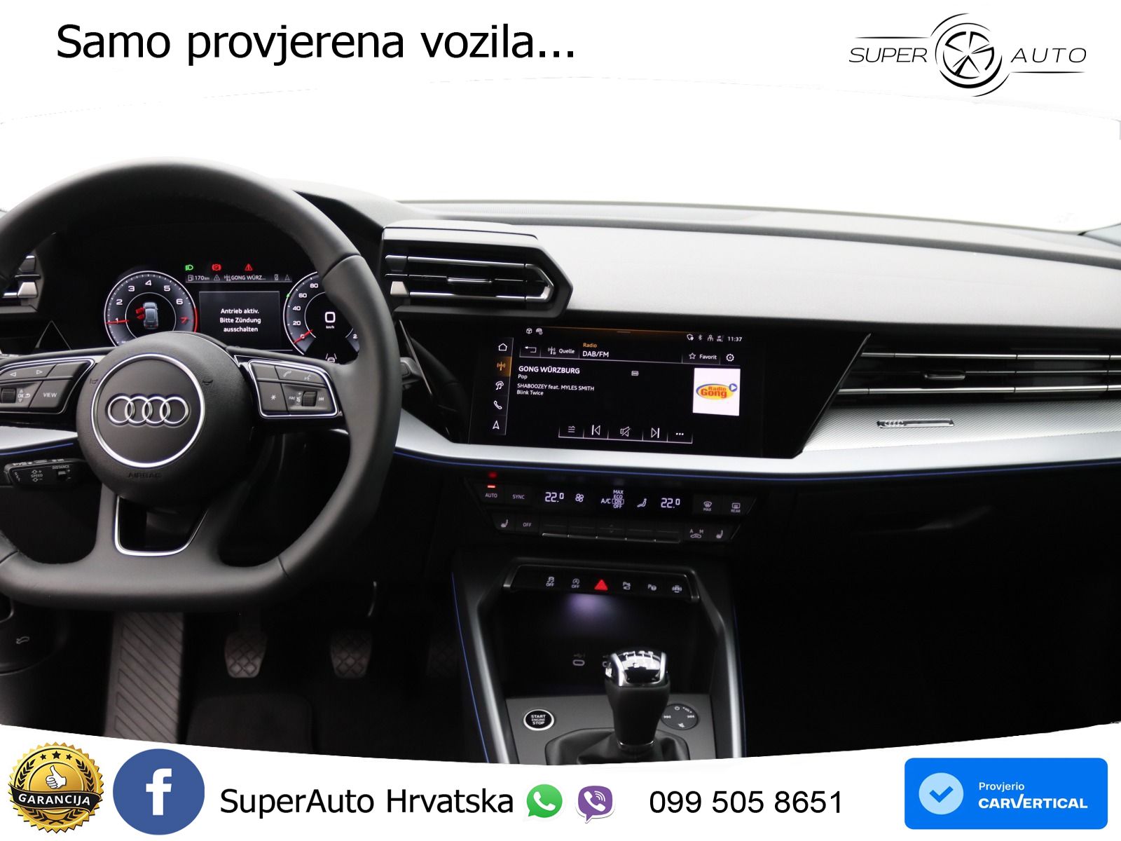 Audi A3 Sportback 30 TFSI (116 KS) LED+GR SJED+ACC